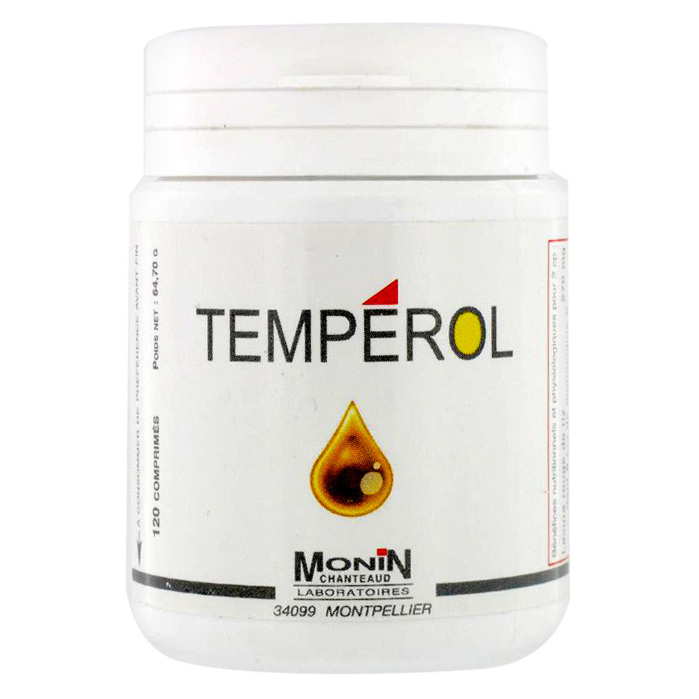 Monin Chanteaud Temperol 120 comprimés