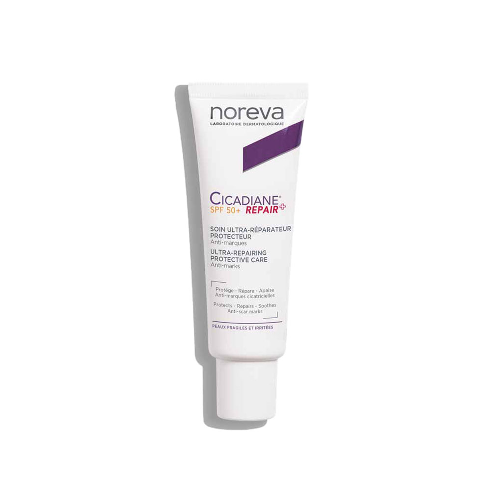 Noreva Cicadiane Repair+ Crème Soin Ultra Réparateur Protecteur Spf50+ 40ml