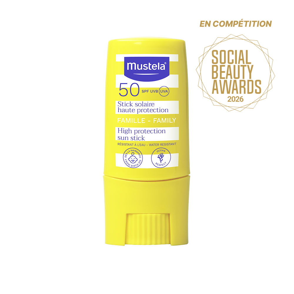 Mustela Stick Solaire Haute Protection SPF50 Famille 9ml
