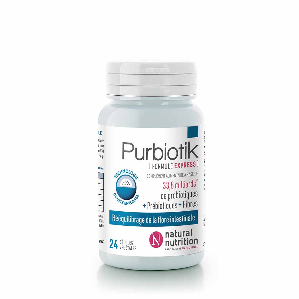 Natural Nutrition Purbiotik Express 28 gélules