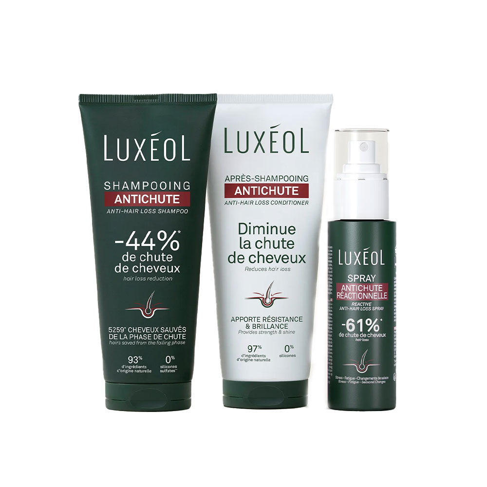 Luxeol Coffret Routine Antichute Réactionnelle