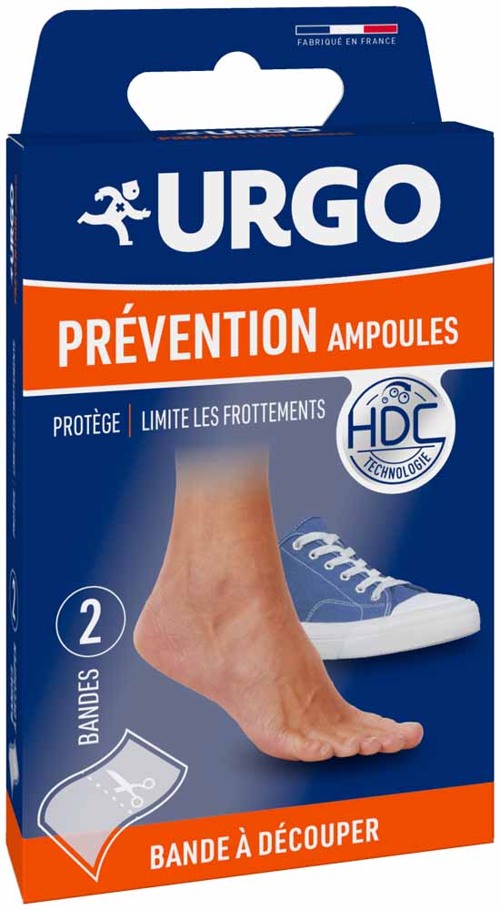 Urgo Bandes Hydrocolloides Prevention Des Ampoules X2 A Decouper