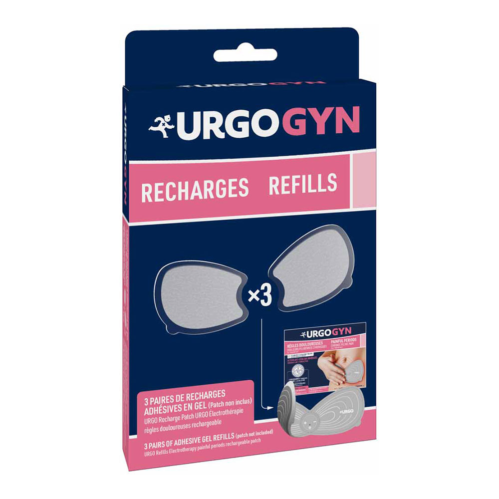 Urgo Recharges Patch Electrothérapie Règles Douloureuses x3