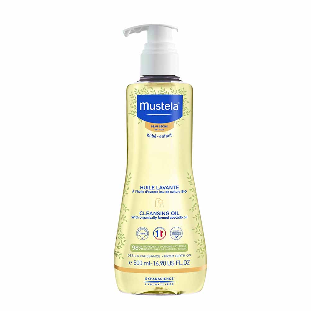 Mustela Huile Lavante Peaux Seches 500ml