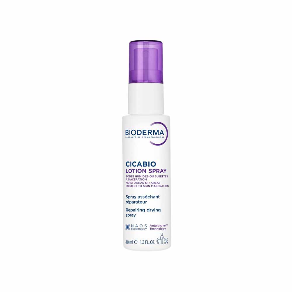 Bioderma Cicabio Soin spray asséchant réparateur Peaux abîmées 40ml