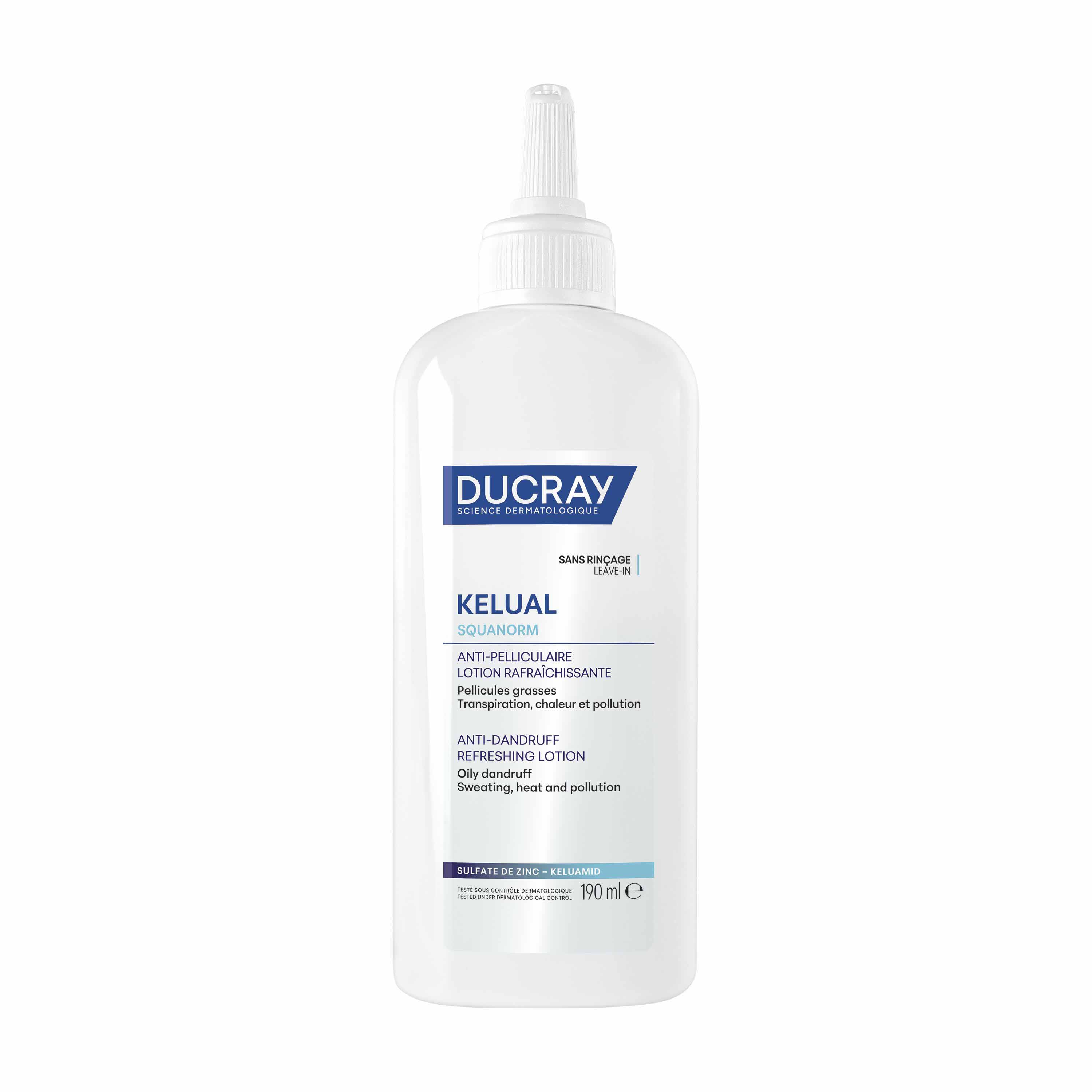 Ducray Kelual Squanorm Lotion Rafraîchissante Anti-pelliculaire 200ml