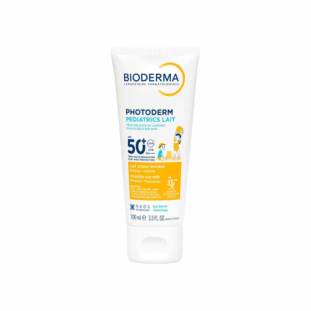Bioderma Photoderm Lait Enfant SPF50+ Pediatrics Dès 12 Mois Peaux à Tendance Atopique 100ml