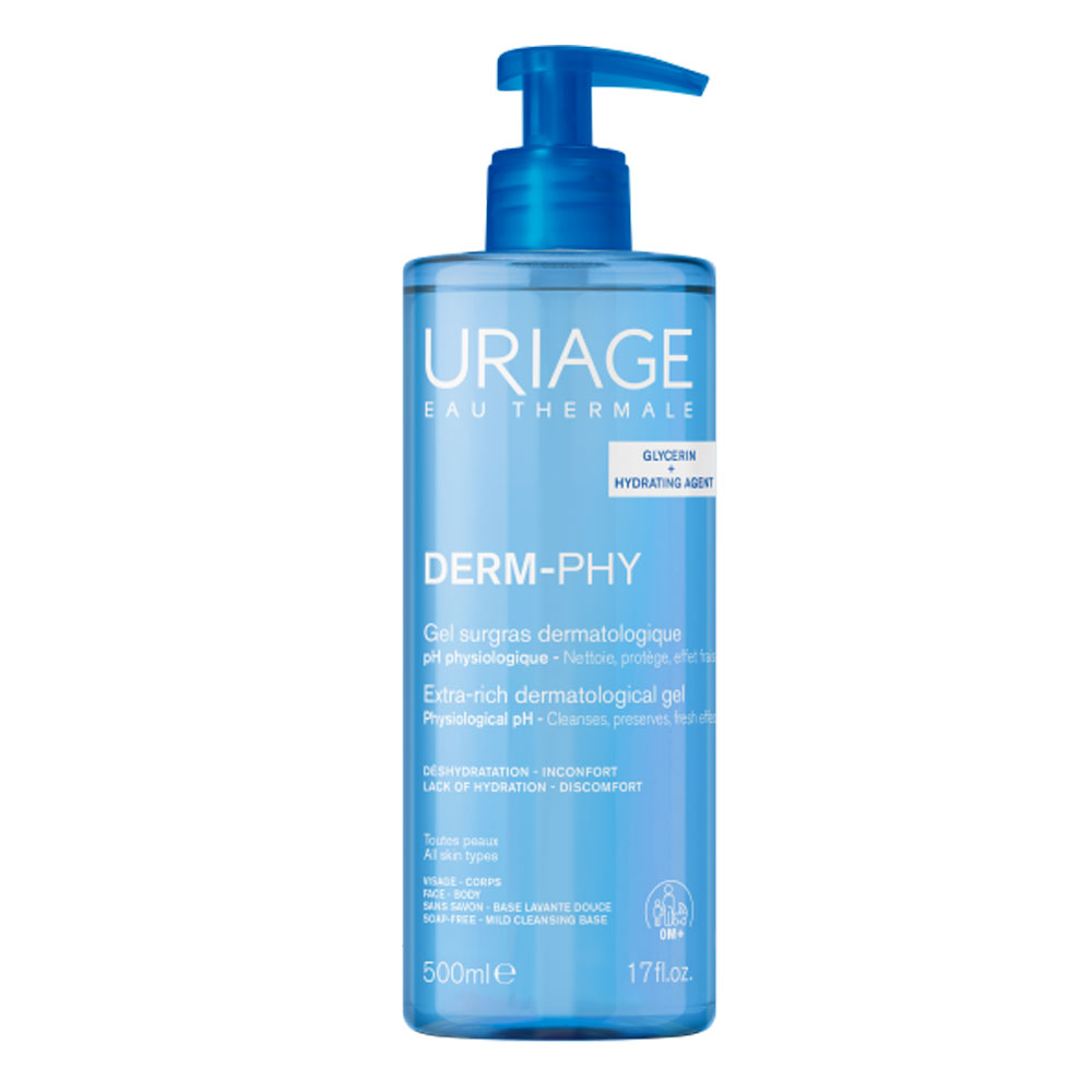 Gel Douche Surgras Dermatologique Peaux Sensibles 500ml Uriage