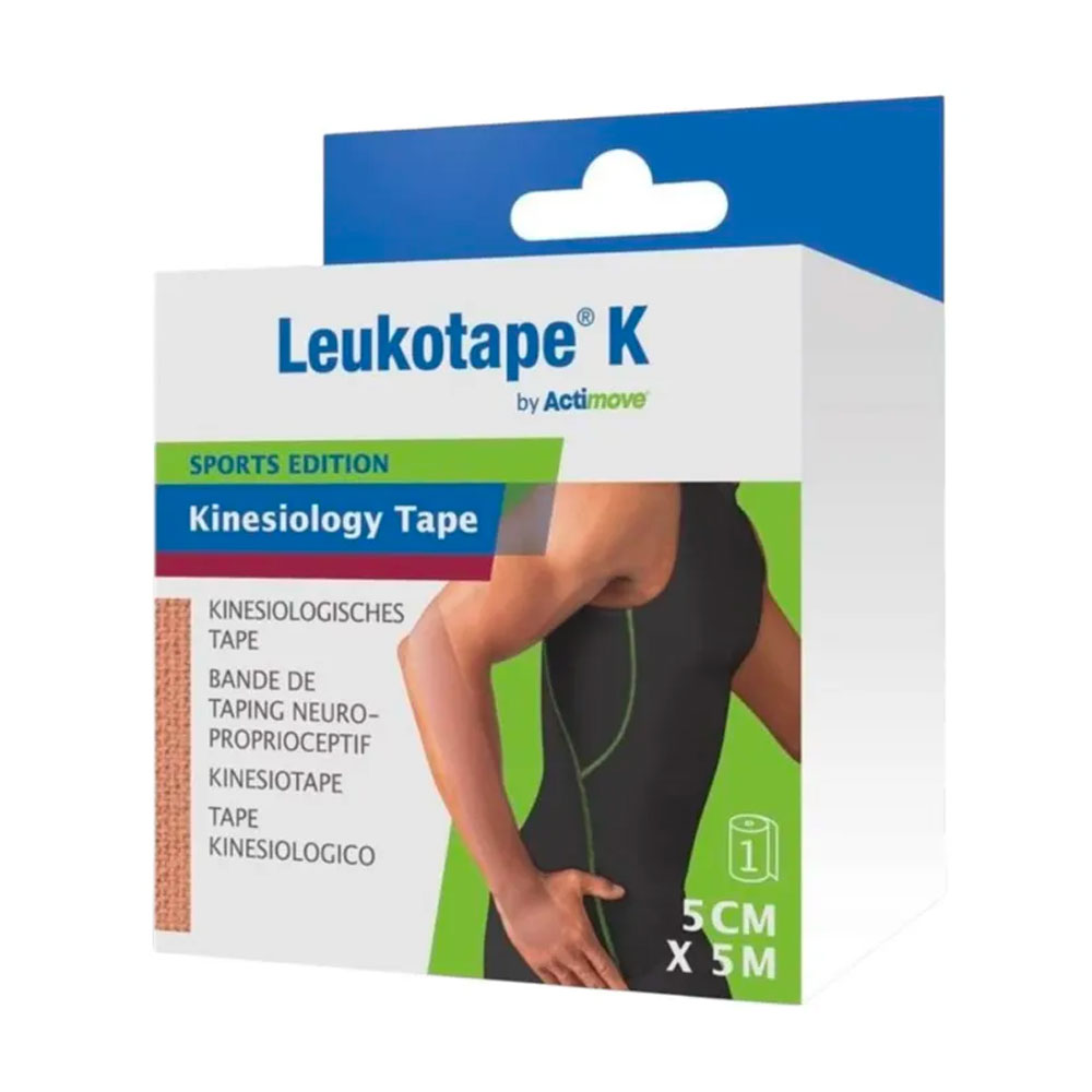 Actimove Leukotape® K Bande adhésive élastique 5mx5cm Chair x1