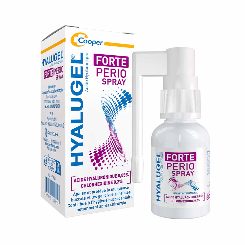 Hyalugel Forte Perio Spray buccal assainissant 20ml