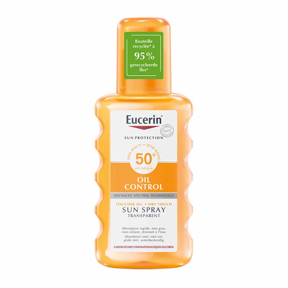Eucerin Sun Protection Oil Control Sun Spray Transparent SPF50+ 200ml