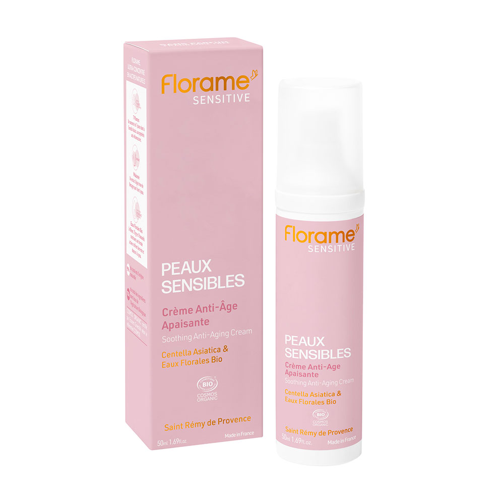 Florame Crème Anti-âge Apaisante Bio 50ml