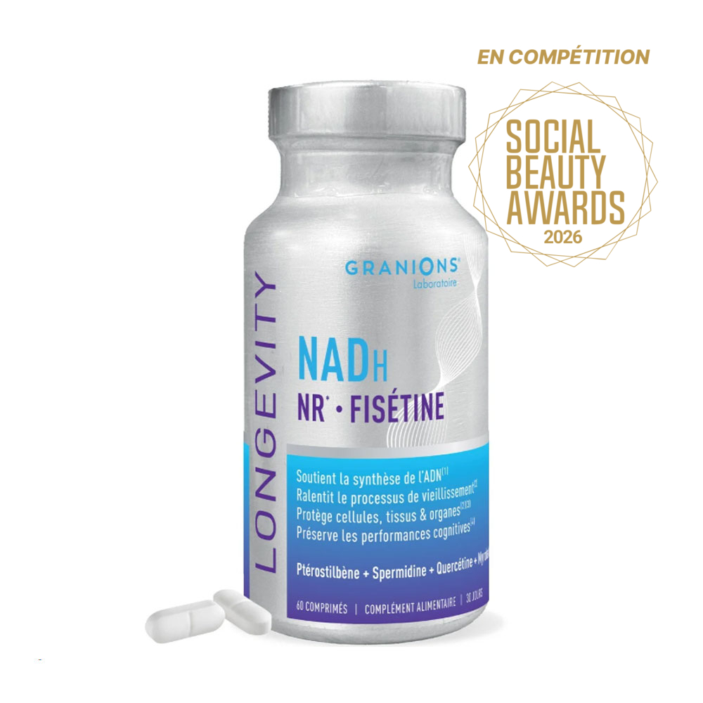 Granions Complexe Longevity NADH NR Spermidine 60 comprimés