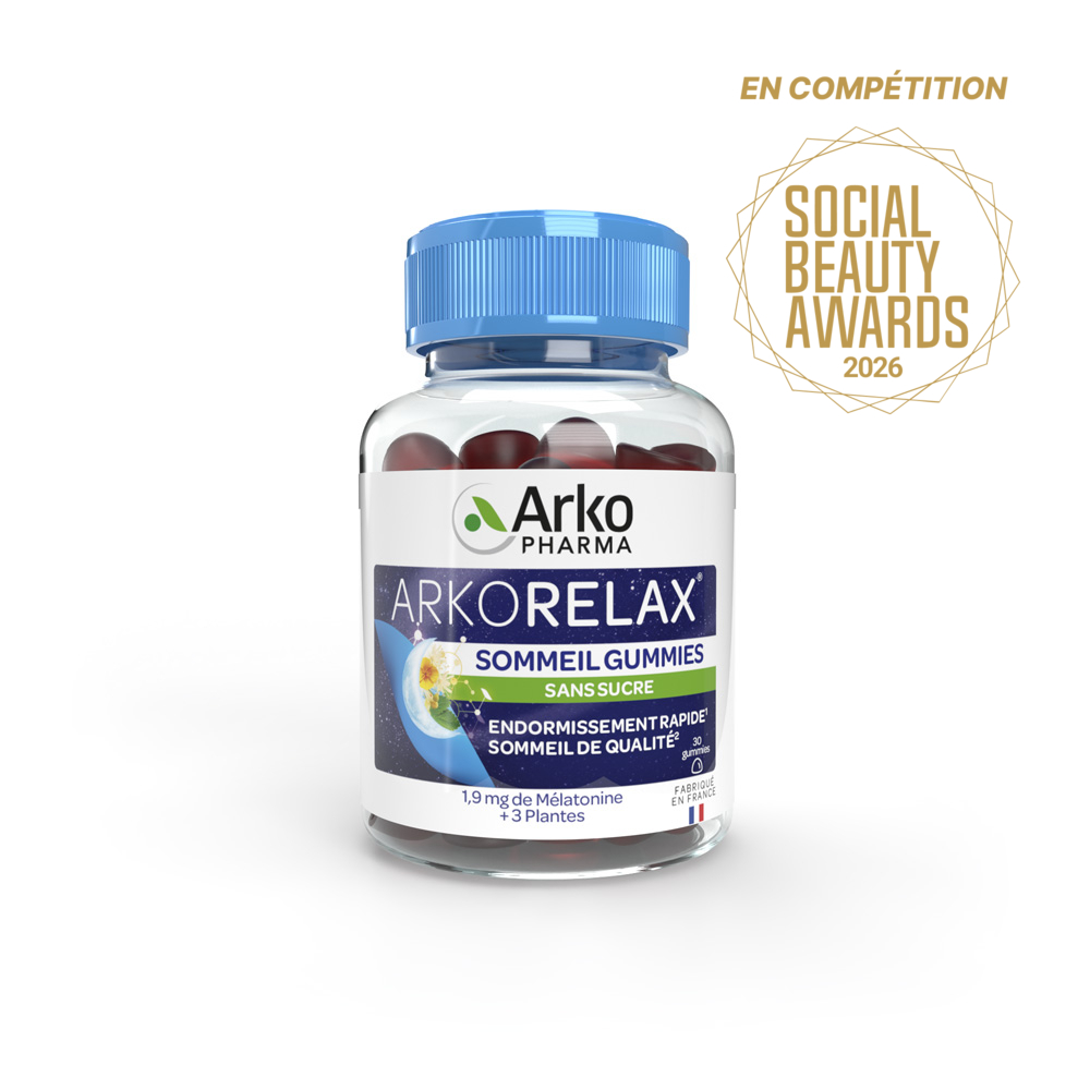 Sommeil 30 gummies Arkorelax Arkopharma