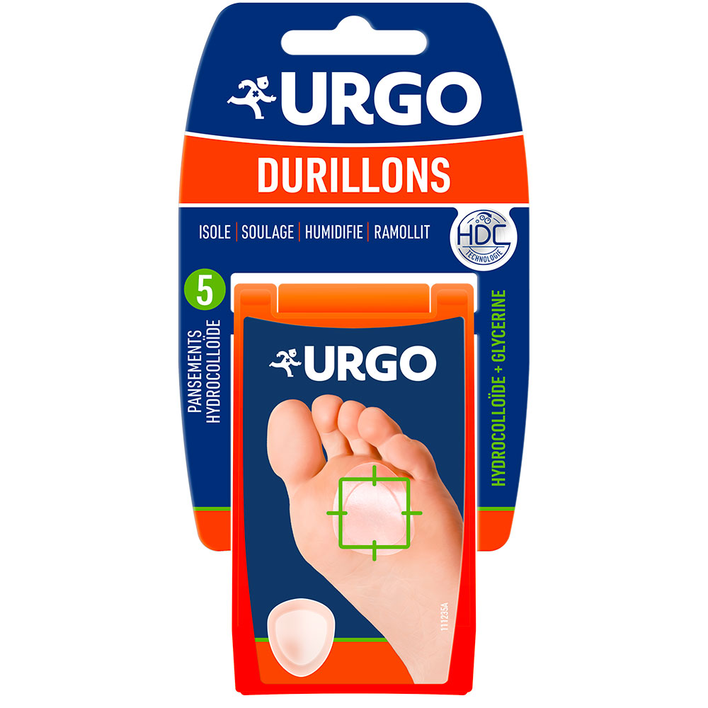 Urgo Traitement Durillons Pansements Gel x5