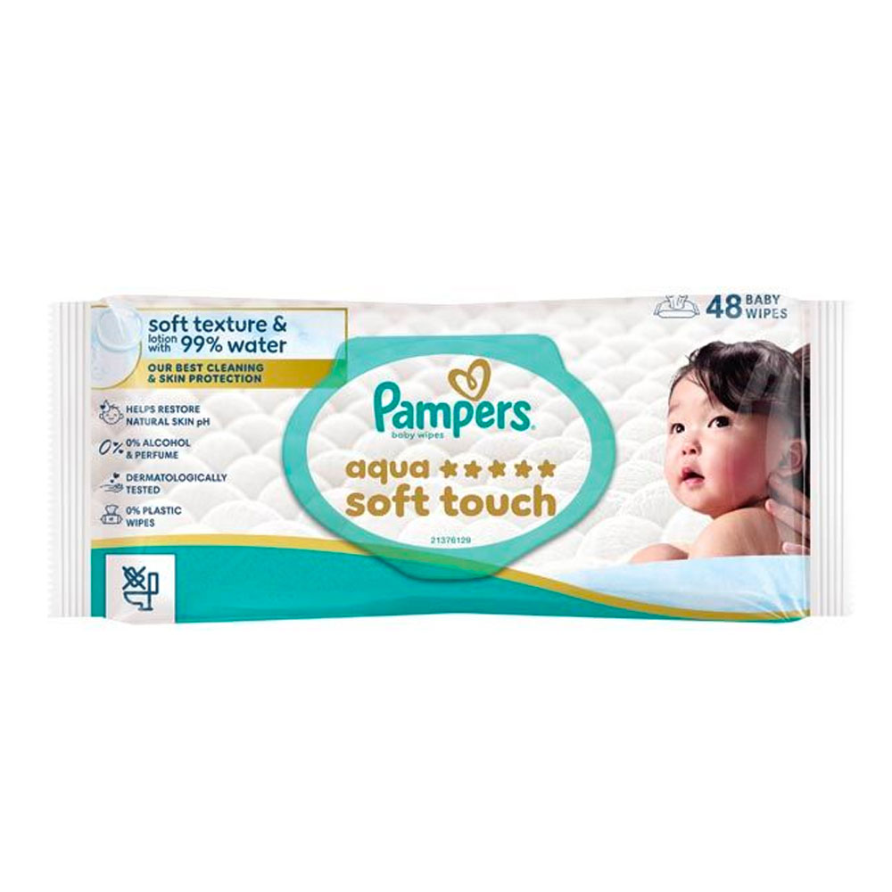 Lingettes Aqua 48 Unites Harmonie Pampers