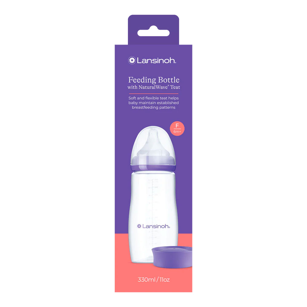 Lansinoh Natural Wave Biberon & tétine 330ml