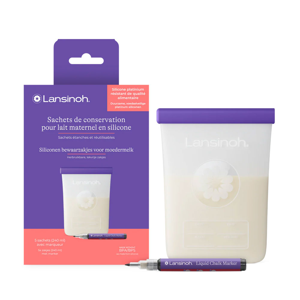 Lansinoh Sachets de conservation Silicone x5