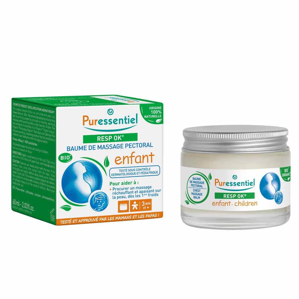 Puressentiel Resp Ok® Baume De Massage Pectoral Enfant 60ml
