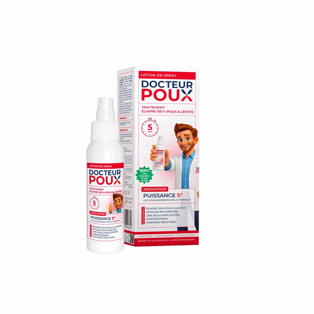 Docteur Poux Lotion Anti Poux En Spray Puissance 5 100ml