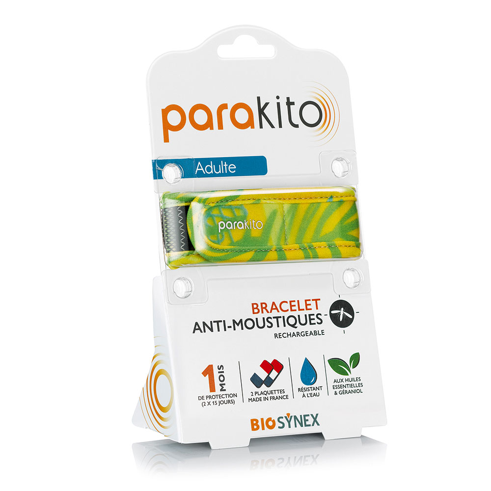 Bracelet Repulsif Anti-moustique Naturel Collection Sport Para Kito