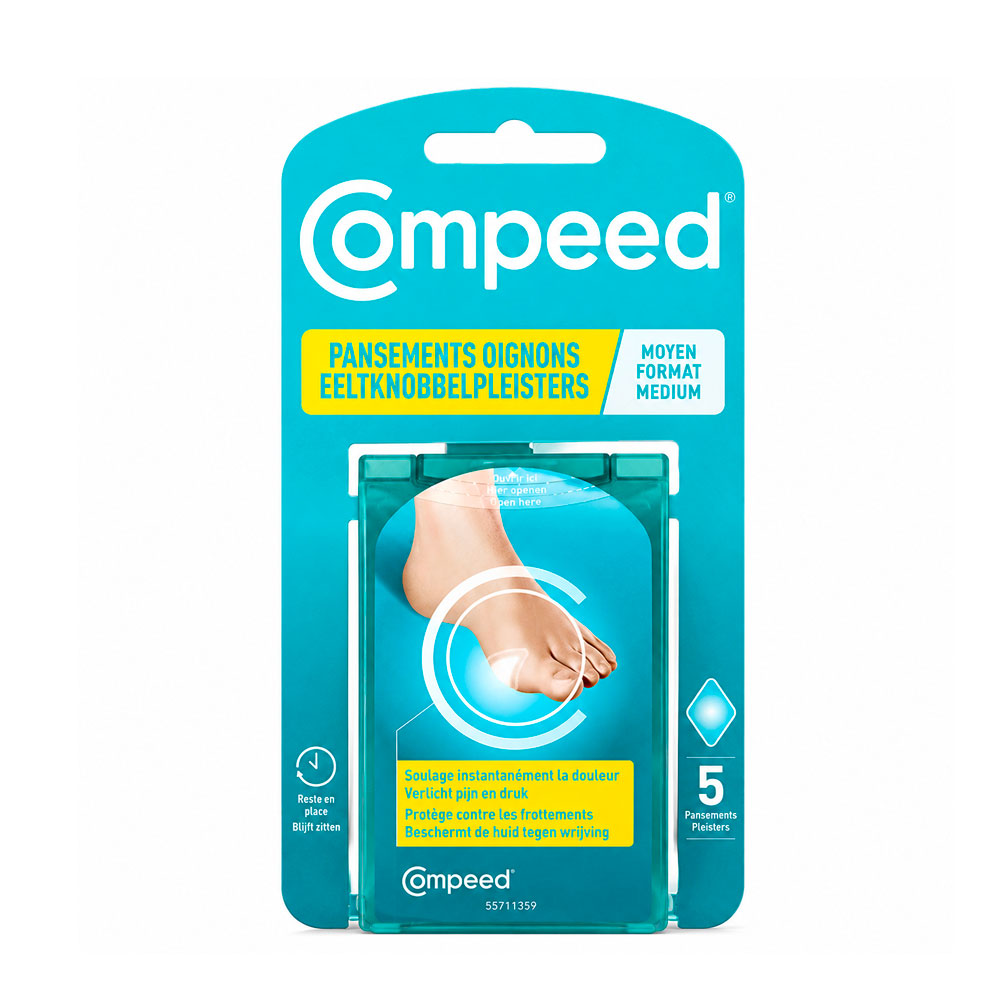 Compeed Pansements Oignons Moyen Format x5