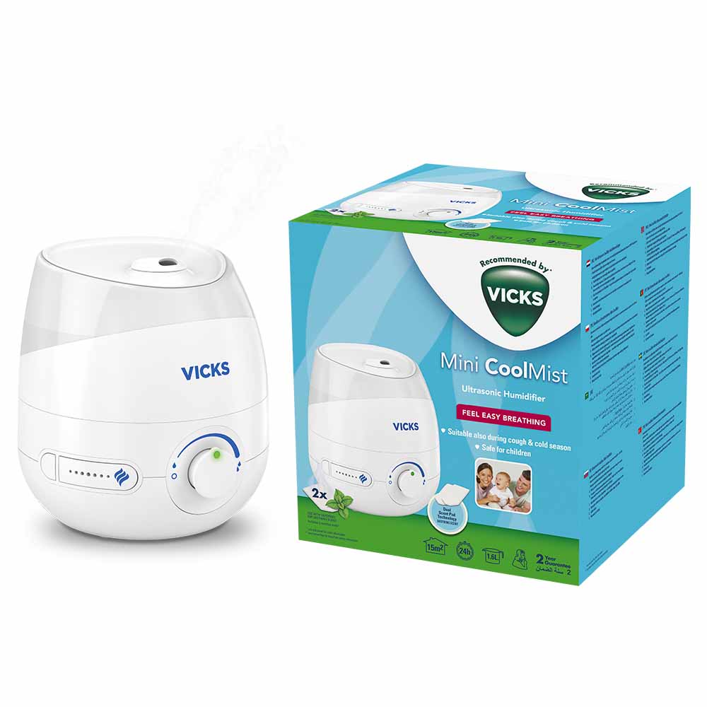 Vicks Cool Mist Mini humidificateur à Ultrasons