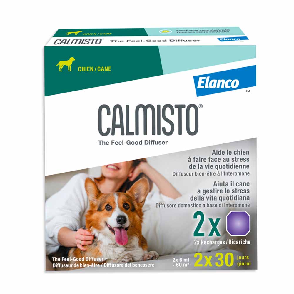 Calmisto Recharges Chien Diffuseur Anti-Stress 2x6ml