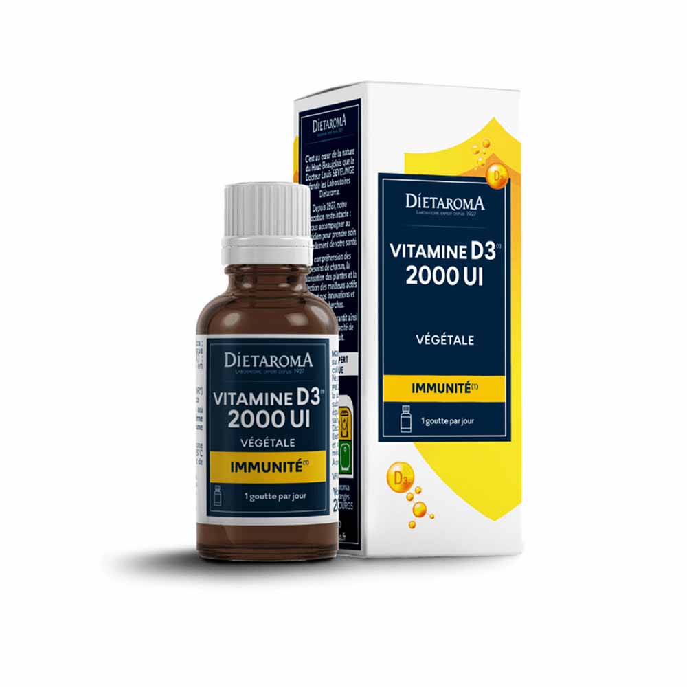Dietaroma Vitamine D3 Végétale 2000Ui 20 ml
