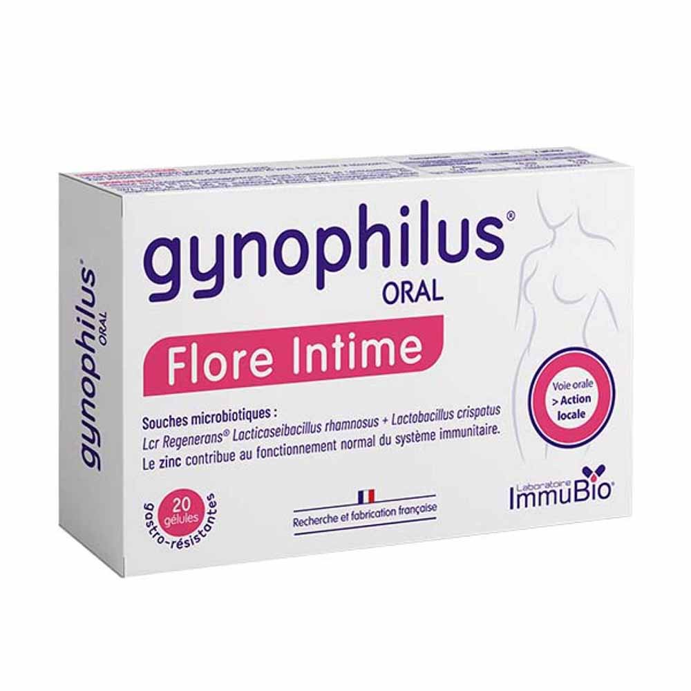 Laboratoire Immubio Gynophilus Oral 20 gélules