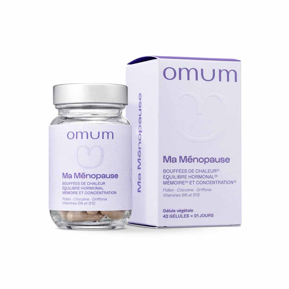Omum Ma Ménopause Bouffées de Chaleur 60 Gélules