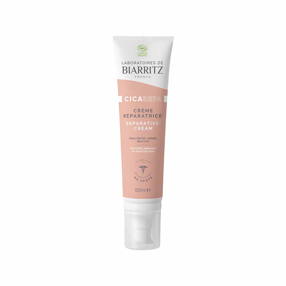 Laboratoires De Biarritz Réparateurs Crème Réparatrice Bio Peaux irritées ou réactives 100ml