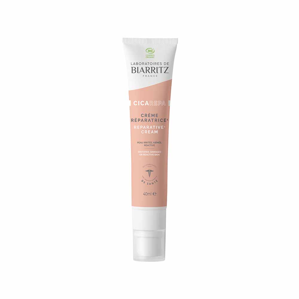 Laboratoires De Biarritz Réparateurs Crème Réparatrice Bio Peaux irritées ou réactives 40ml
