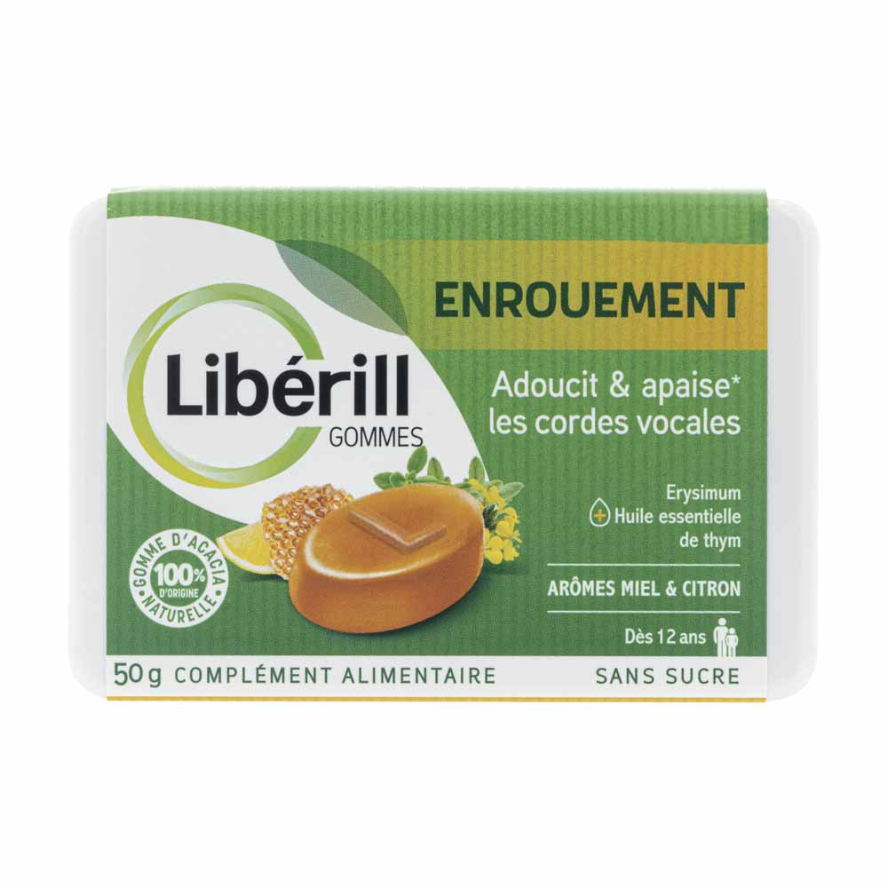 Libérill Gommes Enrouement 50g