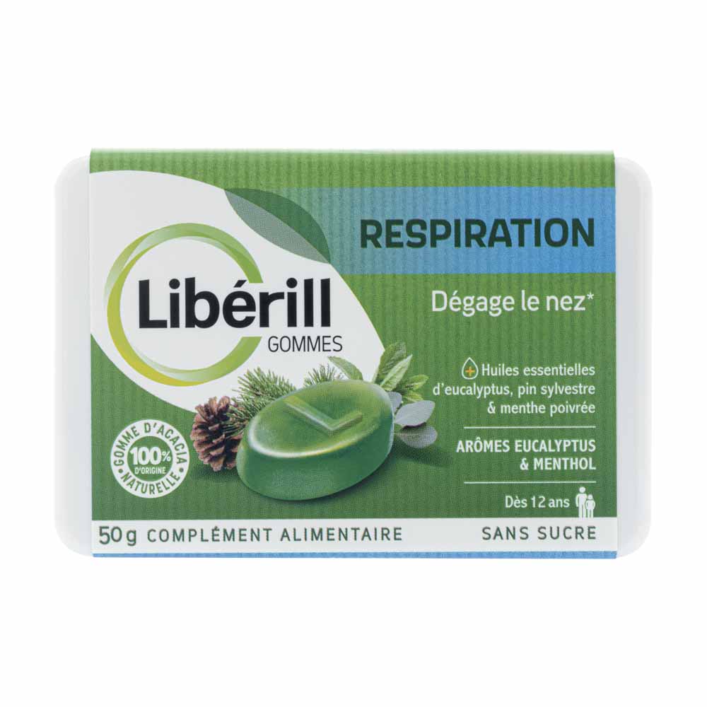 Libérill Gommes Respiration 50g
