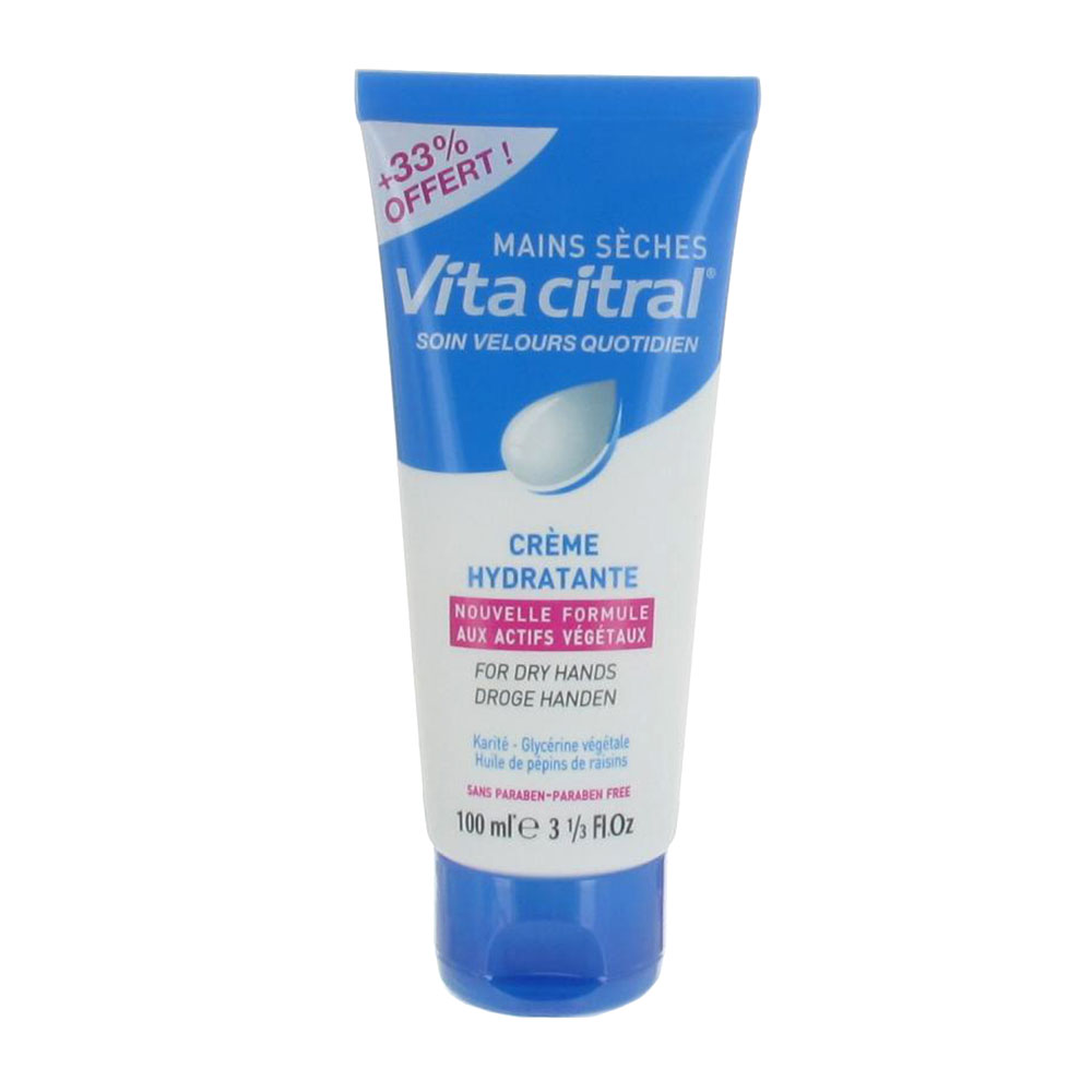 Vita Citral Soin Velours Quotidien Mains Seches 100ml