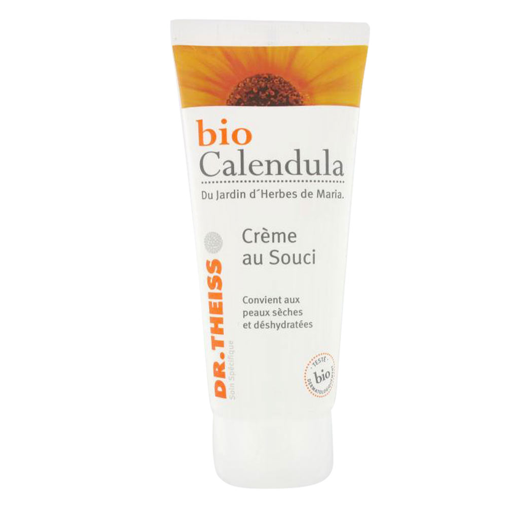 Dr. Theiss Naturwaren Bio Calendula Theiss Creme Au Souci Calendula Officilalis Peaux Reches Et Gercees 100ml