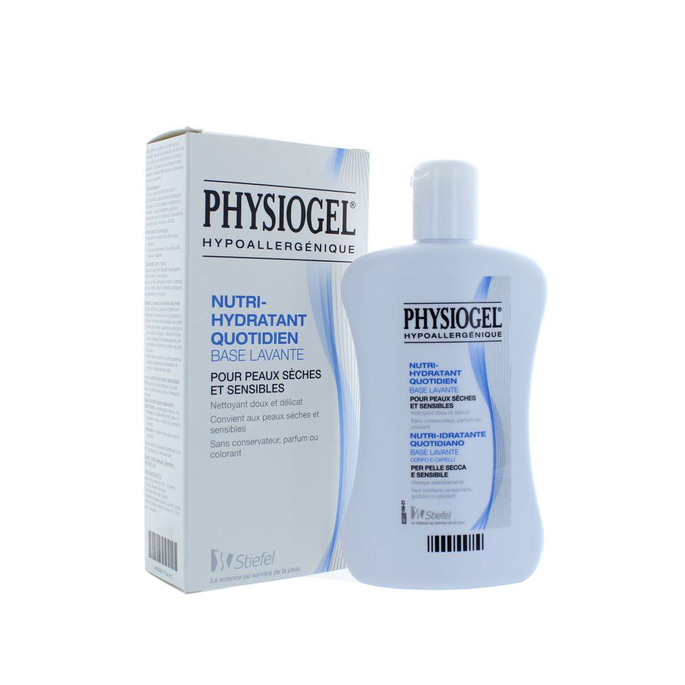 Base Lavante 250ml Physiogel pour peaux sèches et sensibles Stiefel