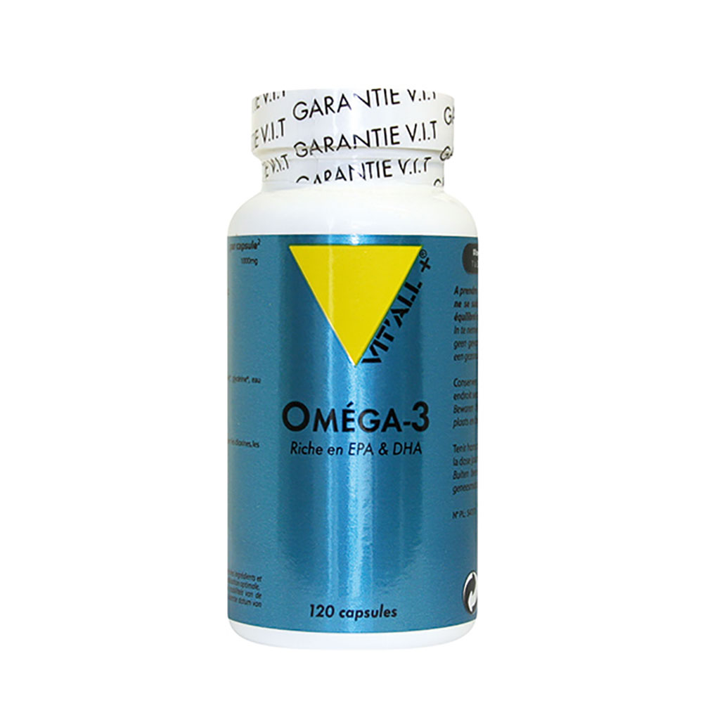 Omega 3 1000mg 120 Capsules Vit'All+