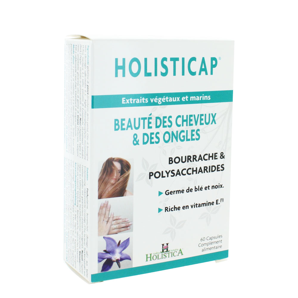 Holistica Holisticap Cheveux Et Ongles 60 Capsules