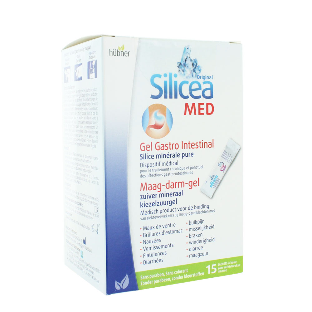Silicea Gel Gastro Intestinal 15 sachets à boire