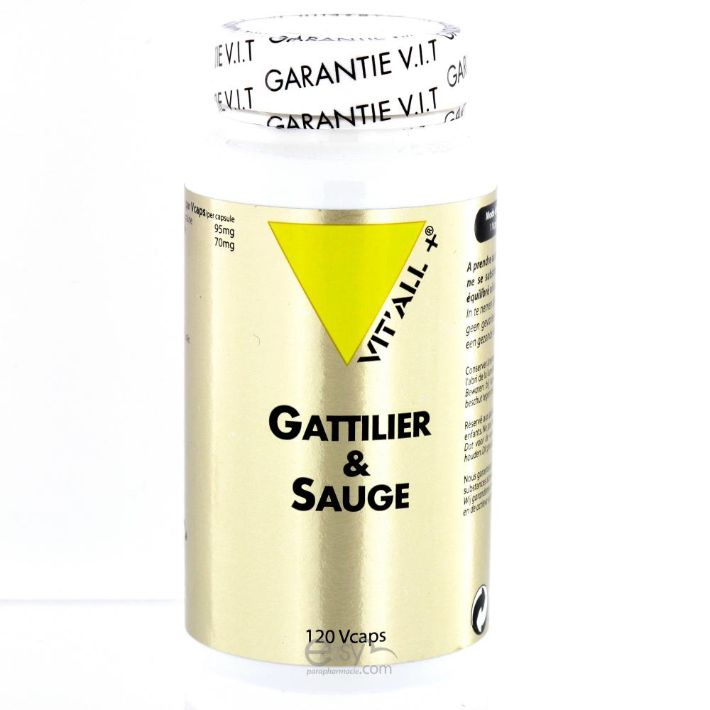 Gattilier & Sauge Sauge 120 Gélules Vit'All+