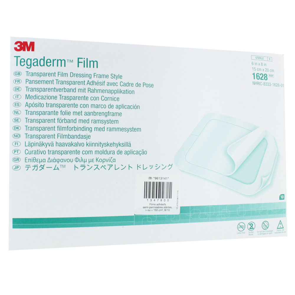 3M Tegaderm Film Pansements 15cm X 20cm x10