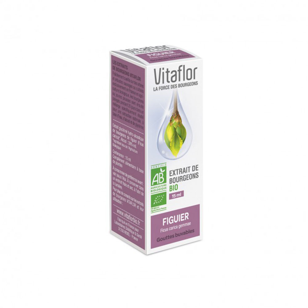 Vitaflor Extrait De Bourgeon De Figuier Bio 15ml