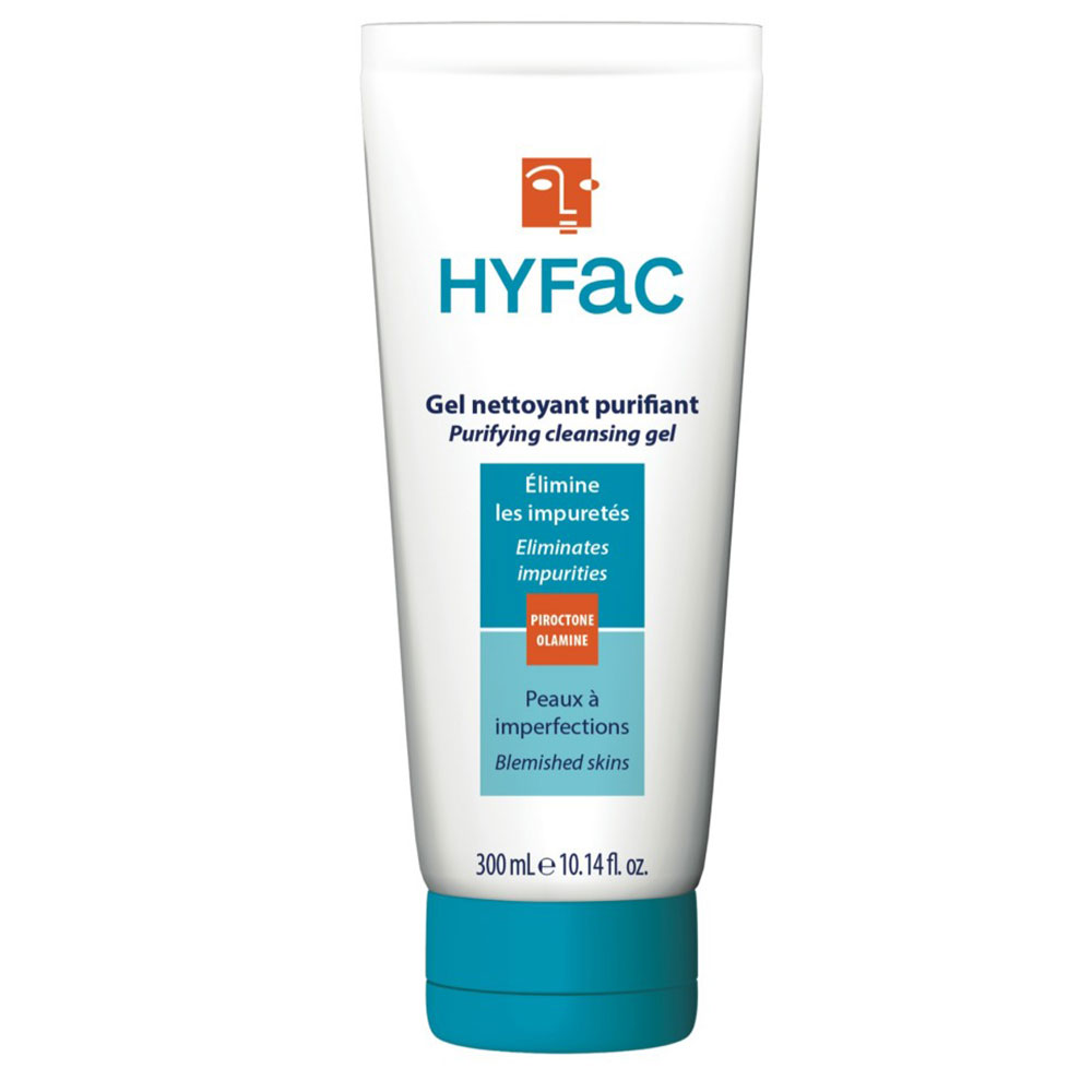 Hyfac Gel Dermatologique Nettoyant Visage Et Corps 300ml