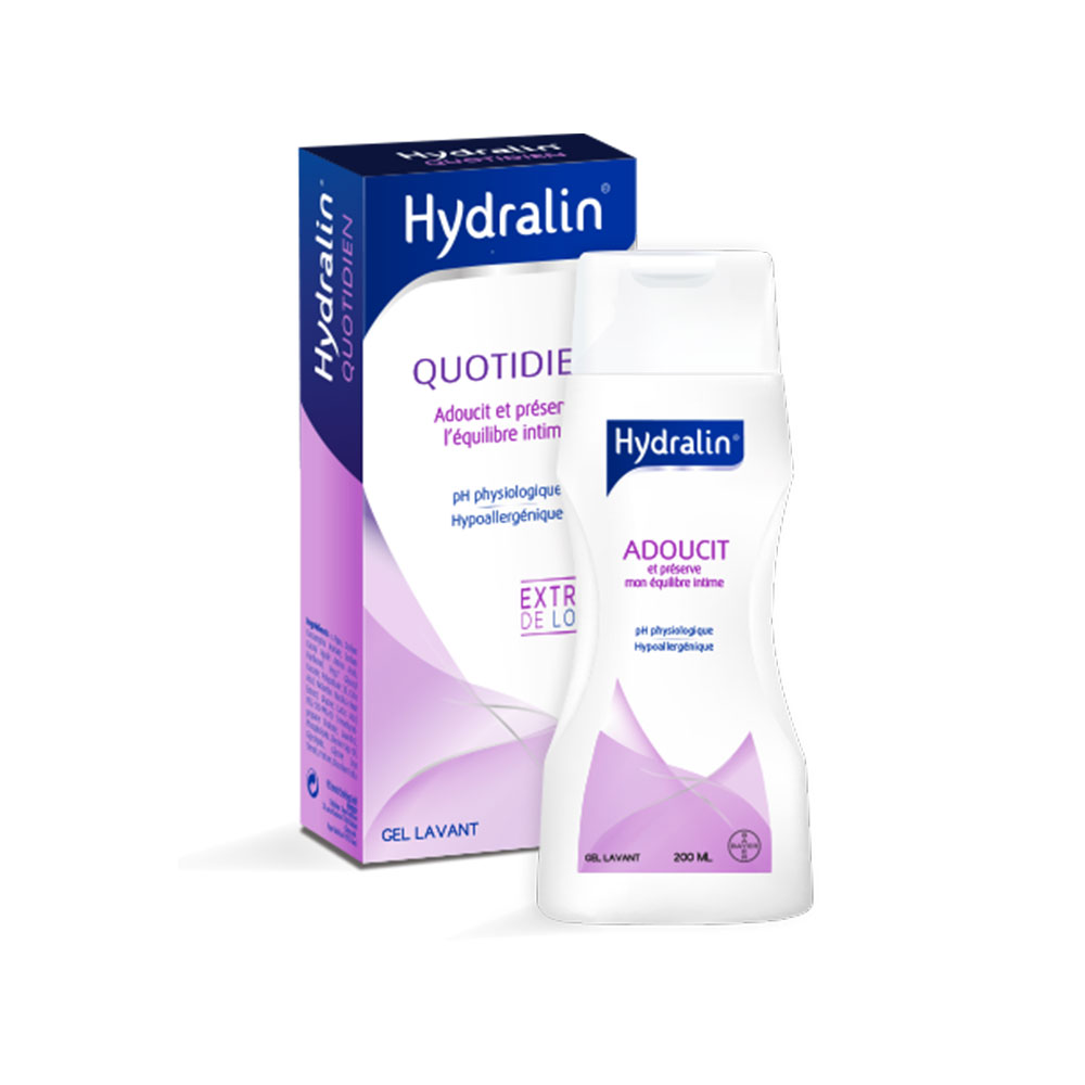 Hydralin Quotidien Gel Lavant Intime Adoucit Et Préserve 200 ml