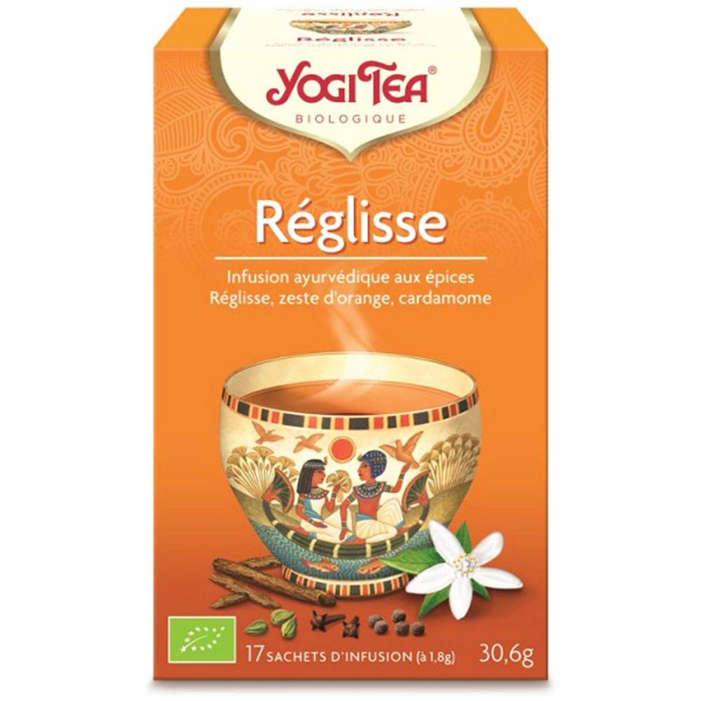 Yogi Tea Infusion Reglisse 17 Sachets
