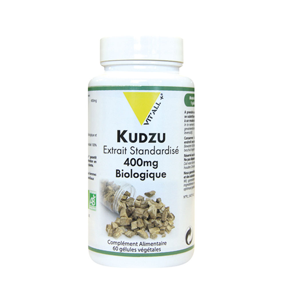 Kudzu Extrait Standardise 400mg 60 Gélules Vit'All+
