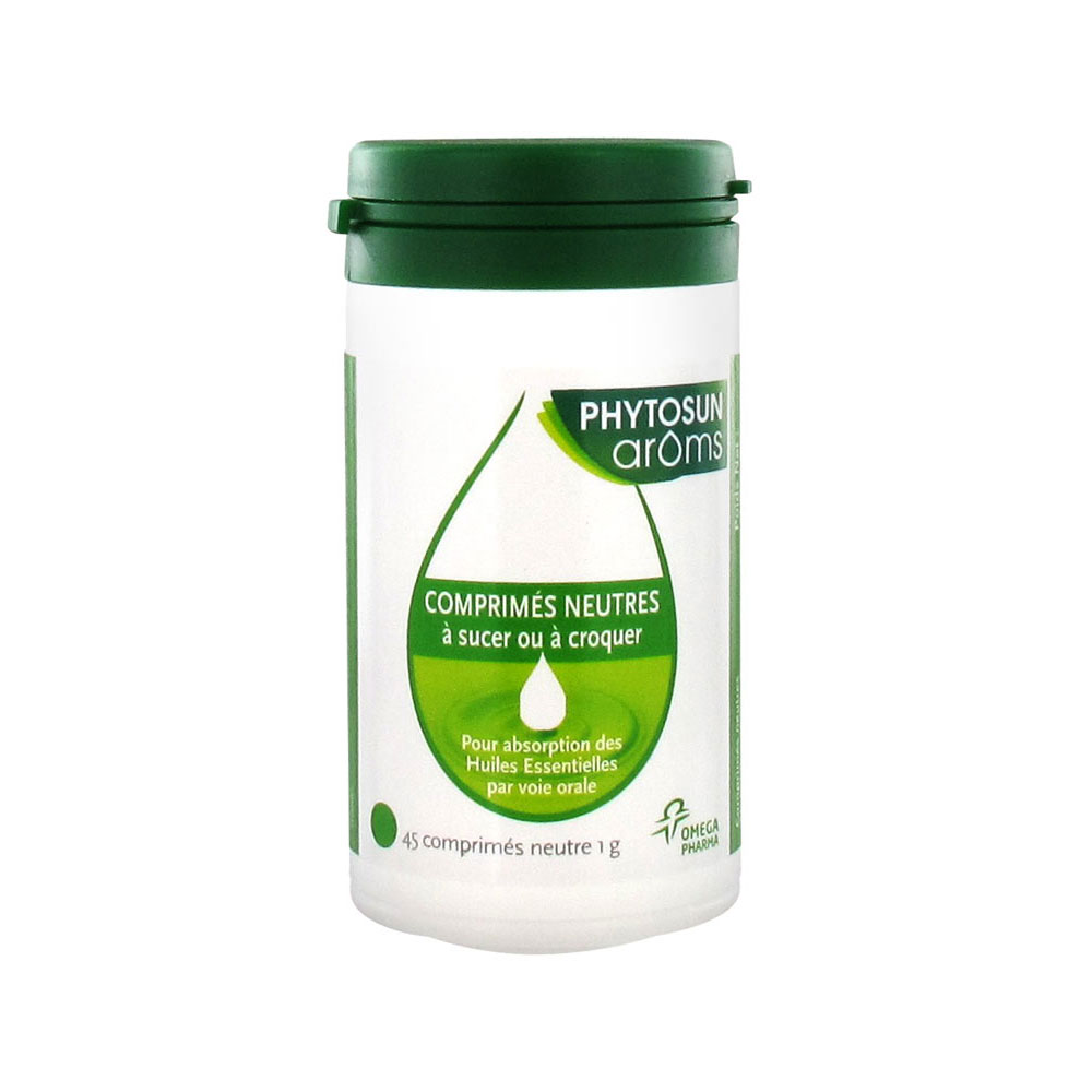 Phytosun Aroms Comprimes Neutres Pour Absorption Des Huiles x45