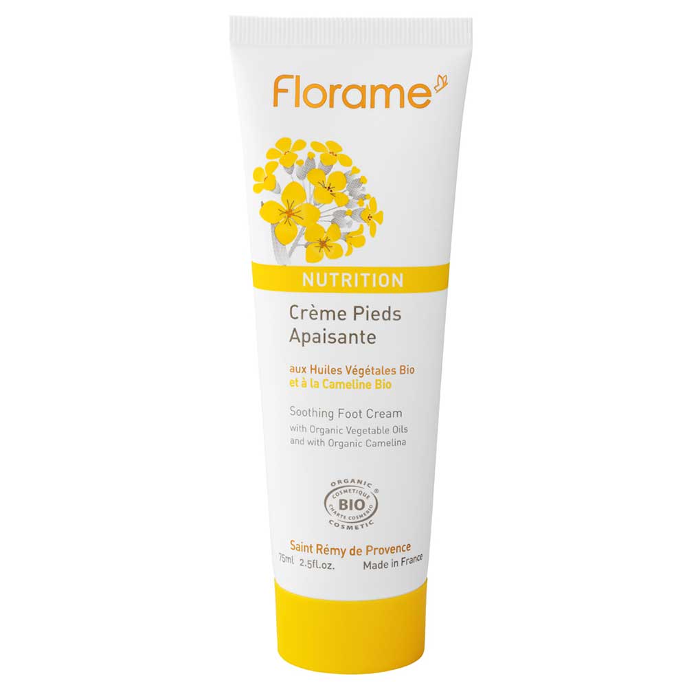 Florame Nutrition Creme Pieds Apaisante Bio 75ml